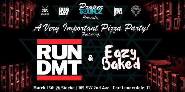 RunDmt & EazyBaked Vip Pizza Party