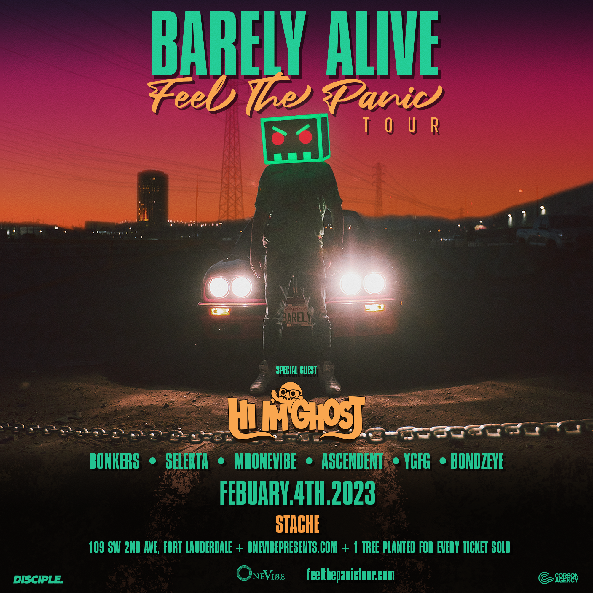 OneVibe Presents Barely Alive – Feel the Panic Tour