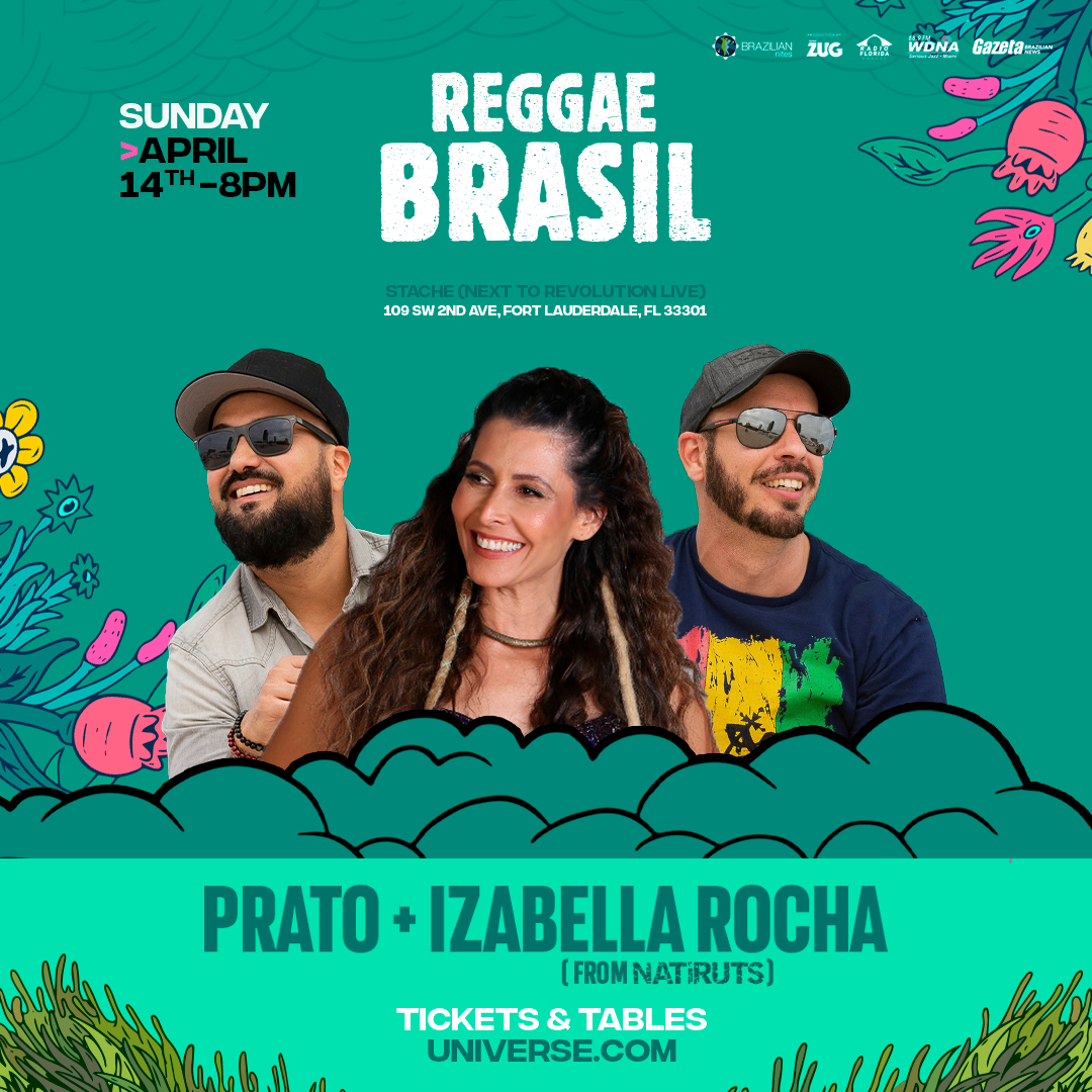 Reggae Brasil with PRATO + Izabella Rocha of Natiruts