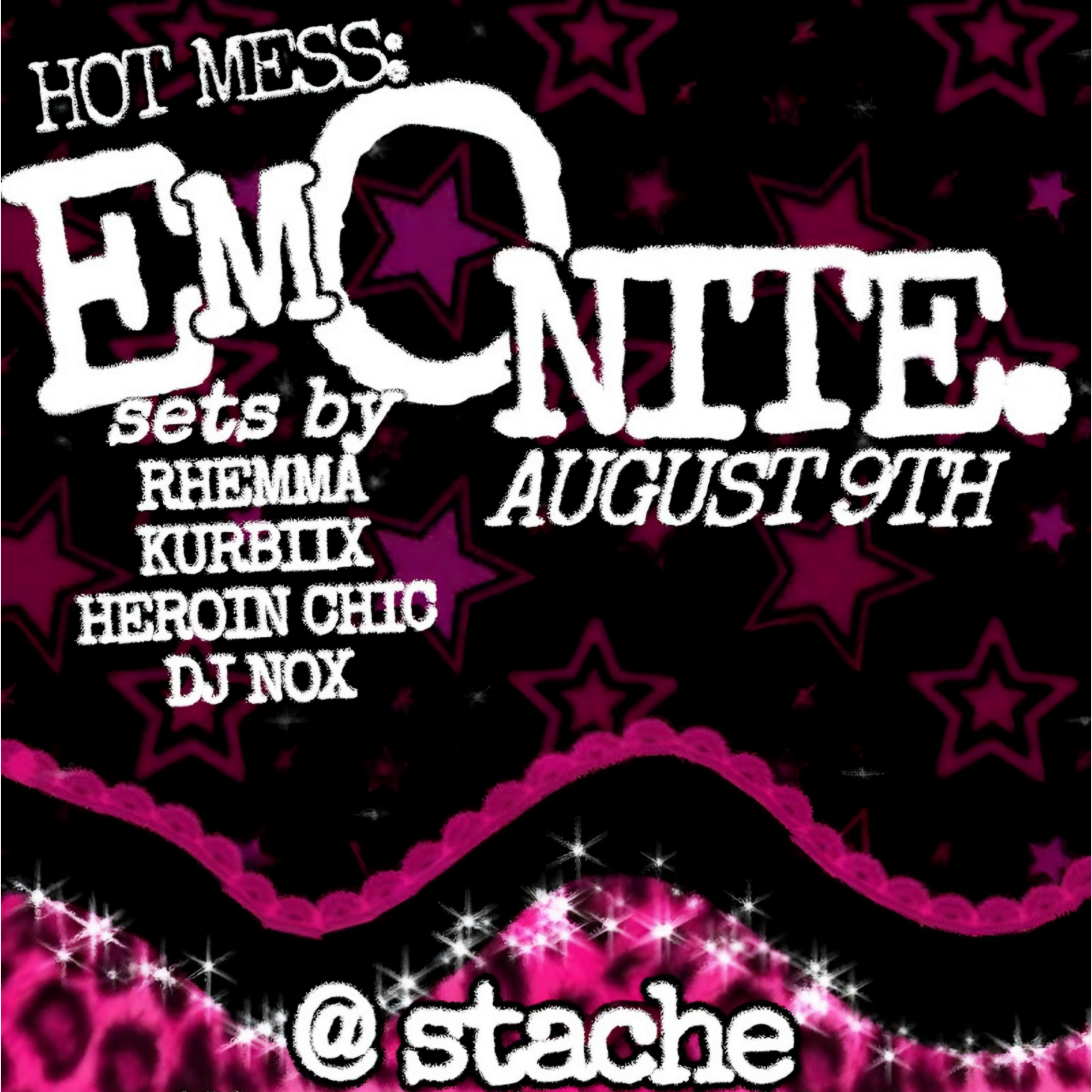 The Black Market & Equinox Booking Present HOT MESS - EMO NITE