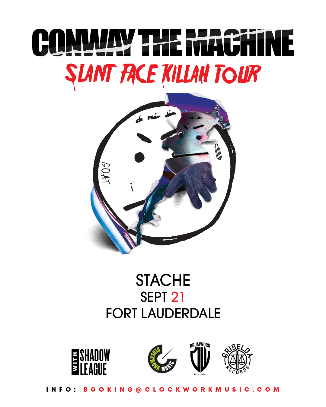 CONWAY THE MACHINE “SLANT FACE KILLAH TOUR”