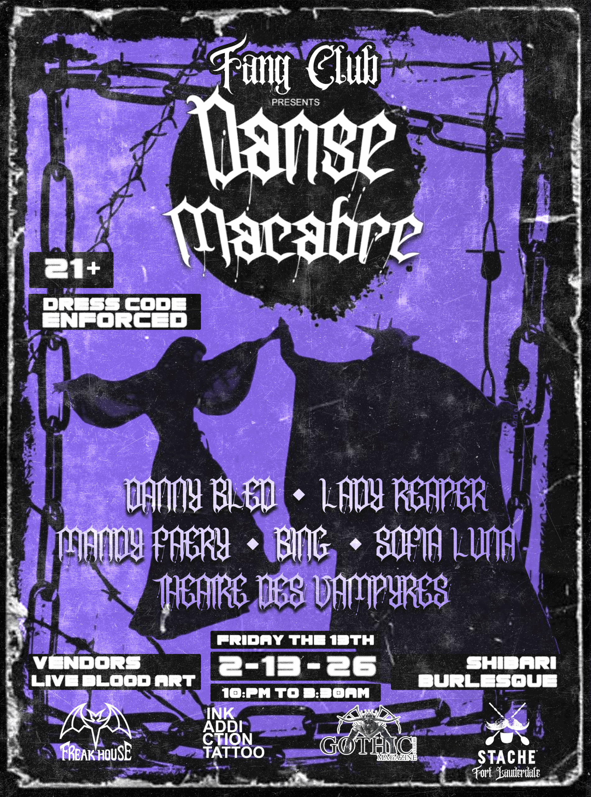 Fang Club PresentsDanse Macabre