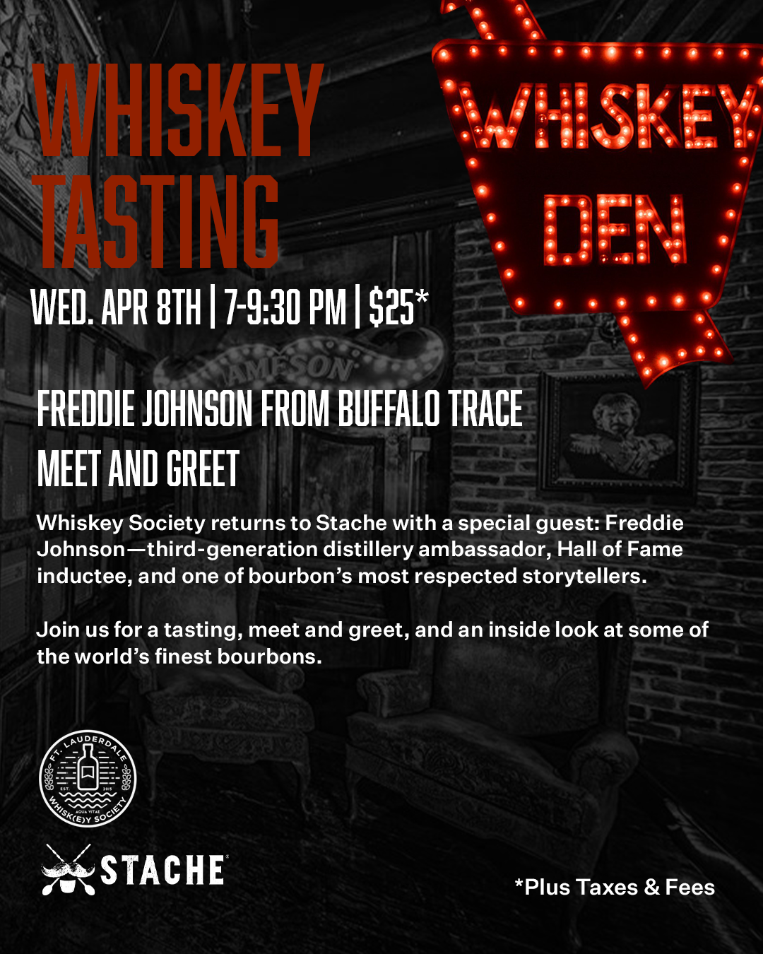 Whiskey Society - Freddie Johnson from Buffalo Trace Meet and Greet