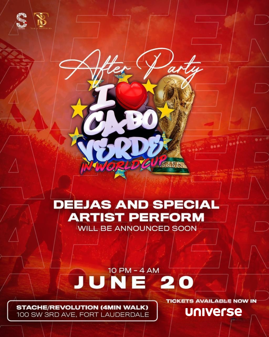 After Party I Love Cabo Verde - World Cup